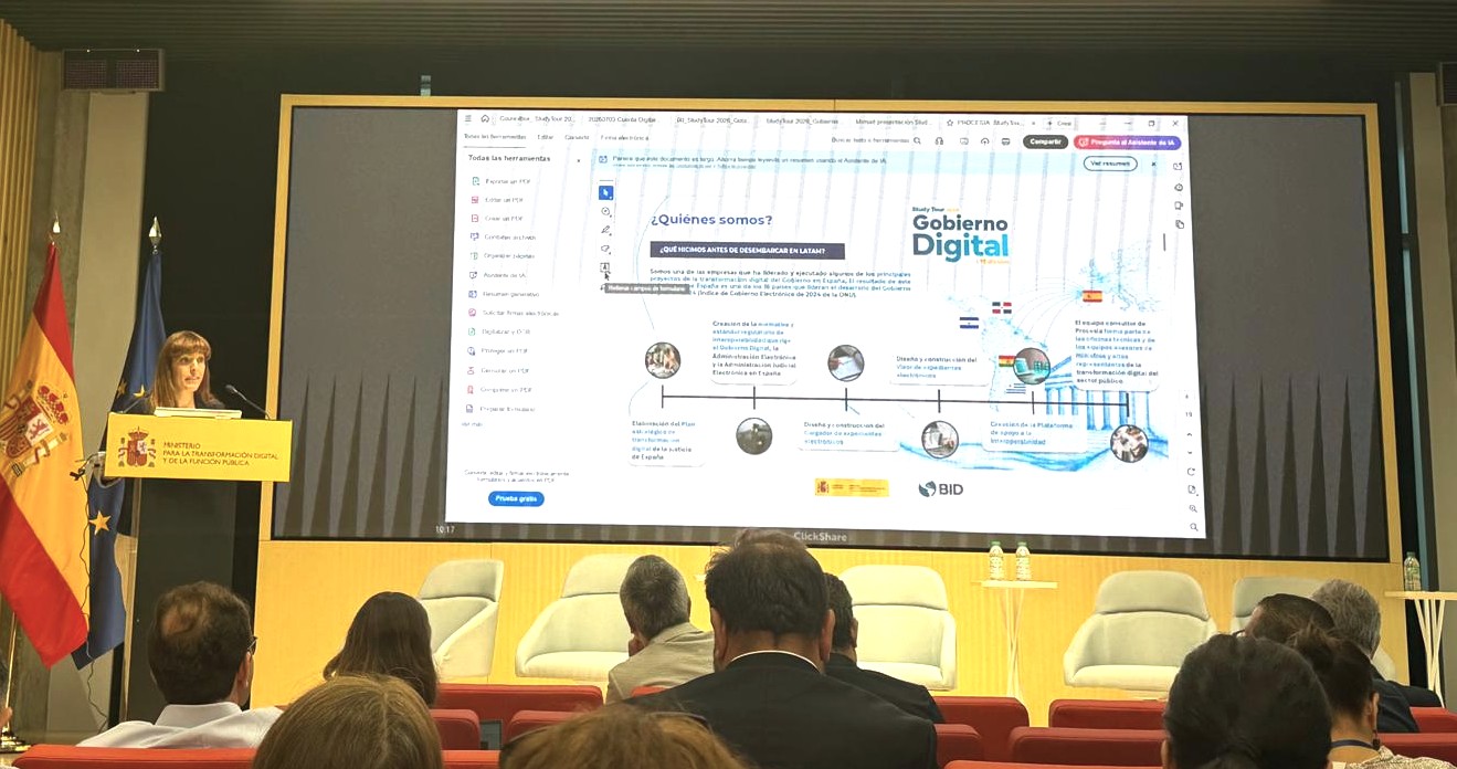 Procesia exhibe sus capacidades en ciberdefensa, IA y transformación digital ante varios países latinoamericanos